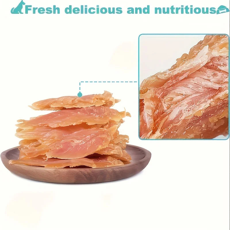 Natural Chicken Dog Treats – Perfect for Small, Medium, and Large Breeds