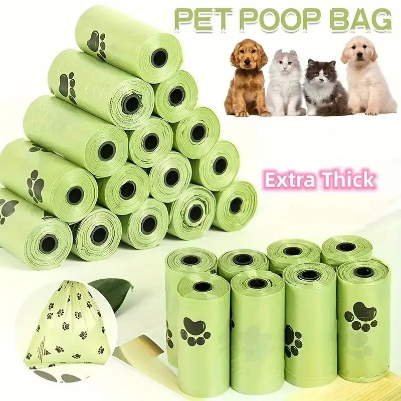 240 Dog Poop Bags (16 Rolls)