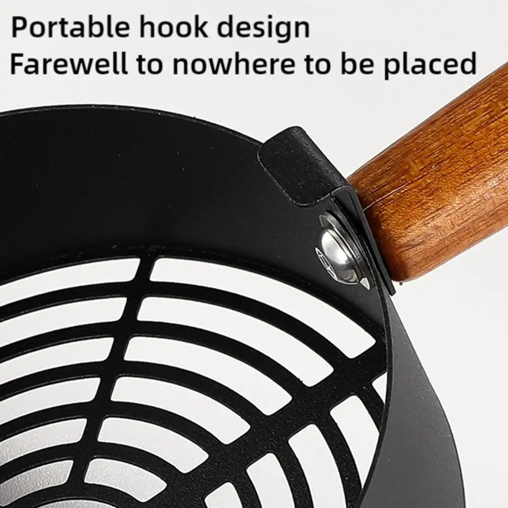 Steel Cat Litter Scoop with Long Handle