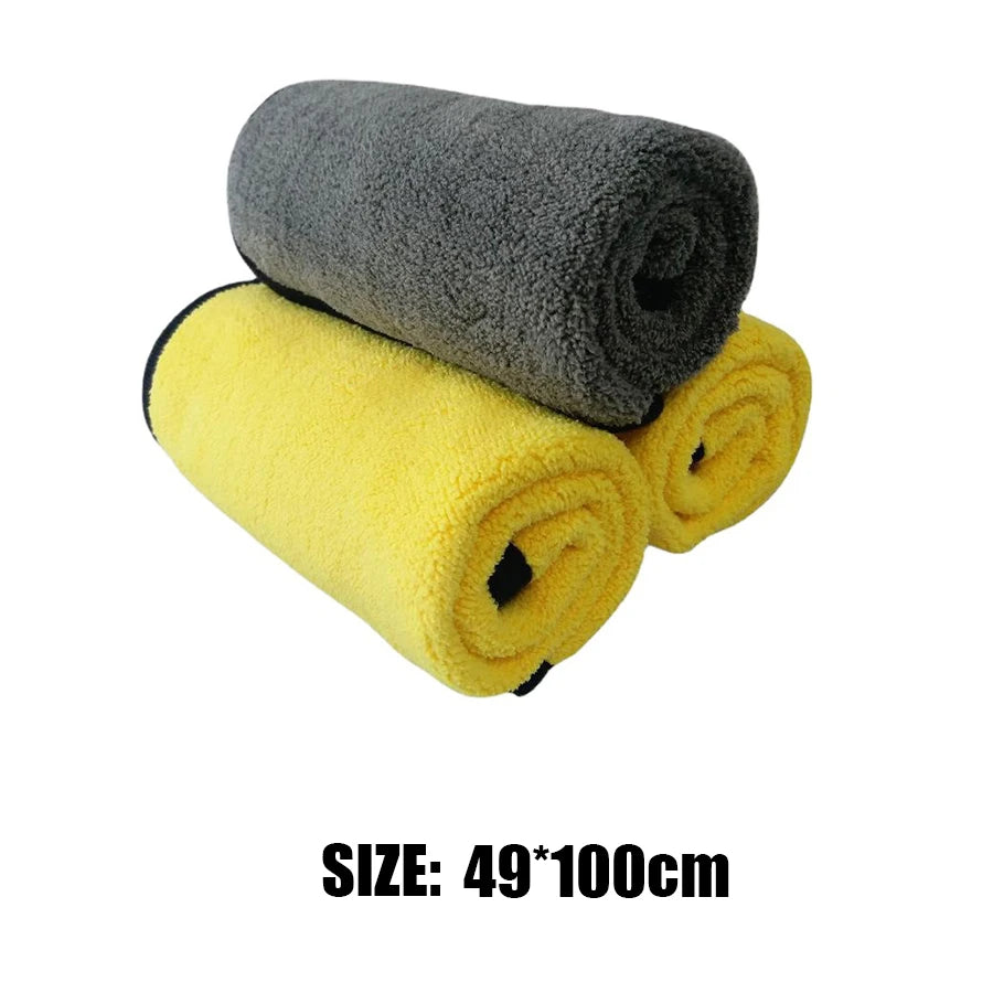 Pet Absorbent Bath Towel – Quick-Drying, Thick & Soft for Dogs and Cats