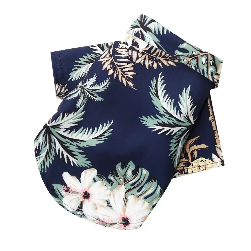 Hawaiian Style Dog Shirt – Summer Beachwear for Small & Medium Dogs and Cats