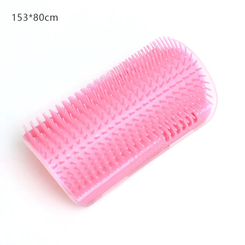 Cat Self-Grooming Massage Comb – Wall-Mounted Brush for Hair Removal & Relaxing Rubs