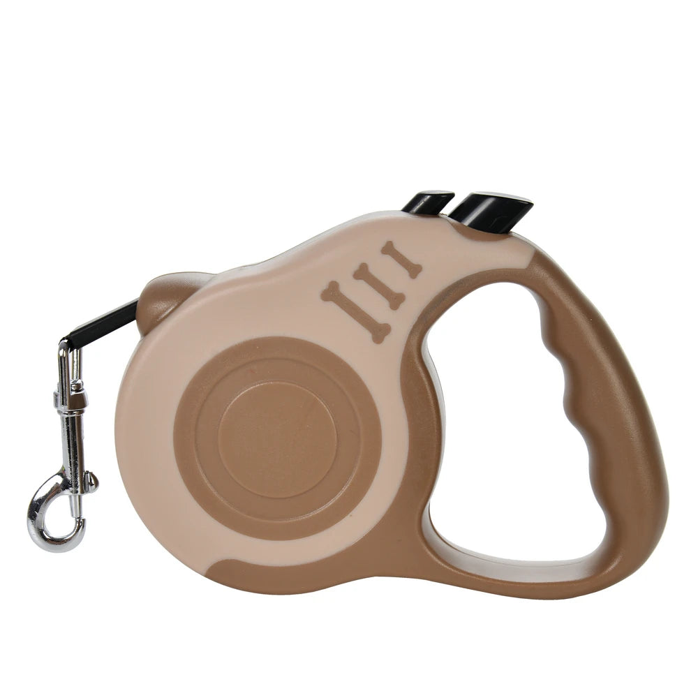 Retractable Dog Leash – 3M/5M Durable Nylon Lead for Small, Medium & Large Pets