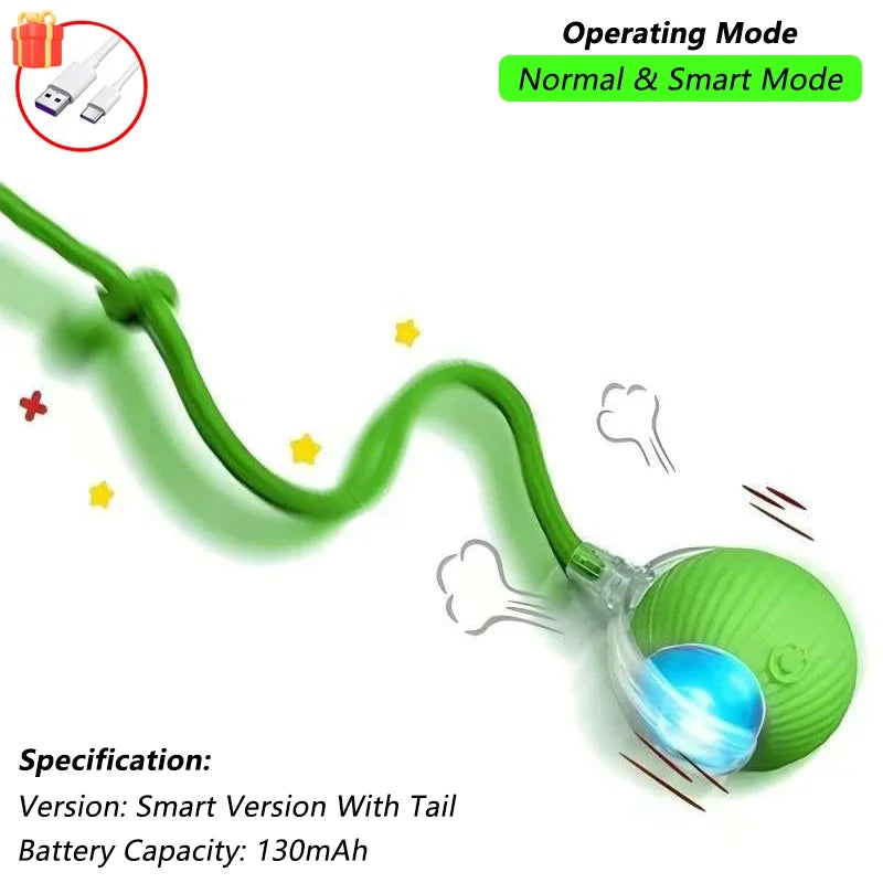 Rechargeable Smart Interactive Mouse Toy – Intelligent Fun for Curious Cats