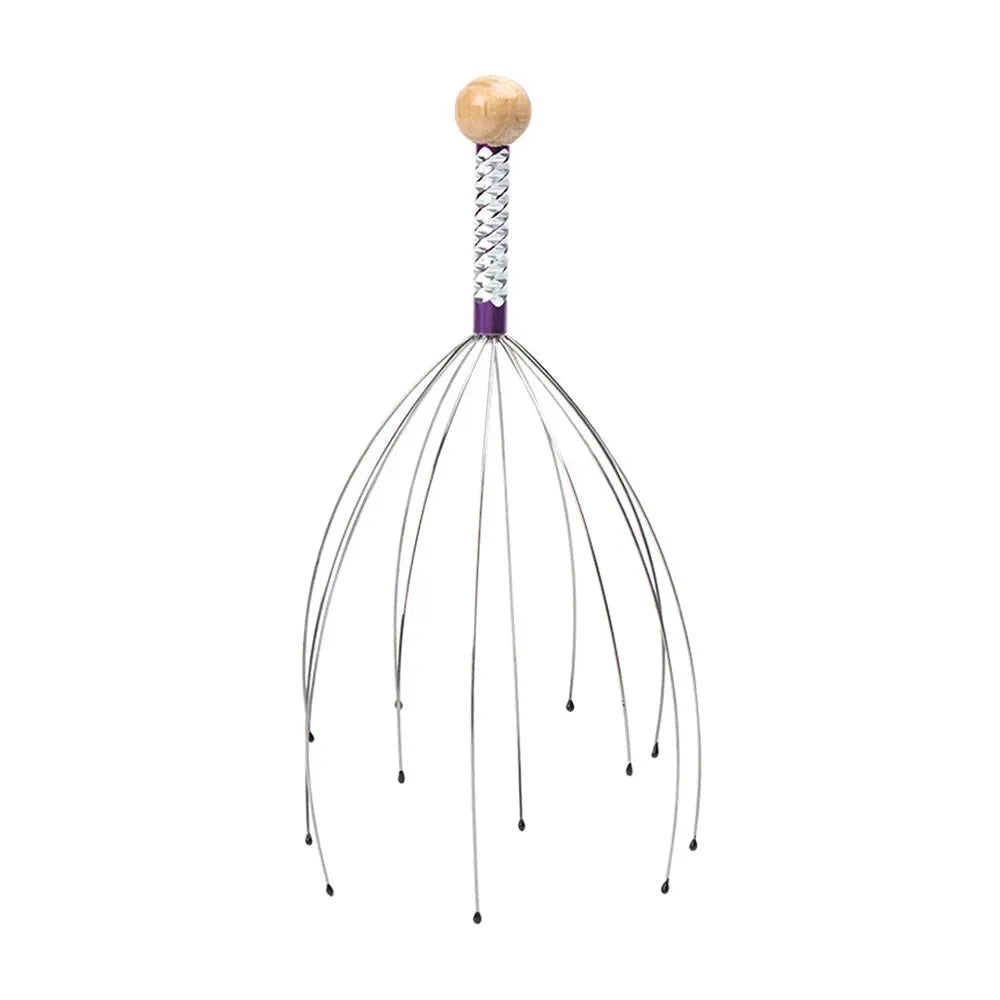 Pet Massage Claw Scratcher – Octopus Design for Relaxing Head & Scalp Massage