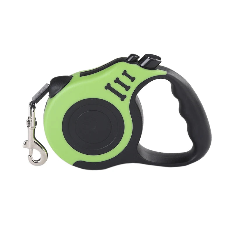 Retractable Dog Leash – 3M/5M Durable Nylon Lead for Small, Medium & Large Pets