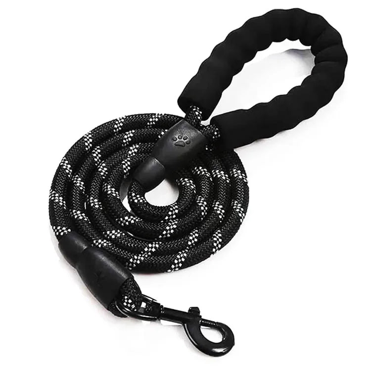 Heavy-Duty Reflective Dog Leash – Strong & Secure for Small, Medium, and Large Dogs