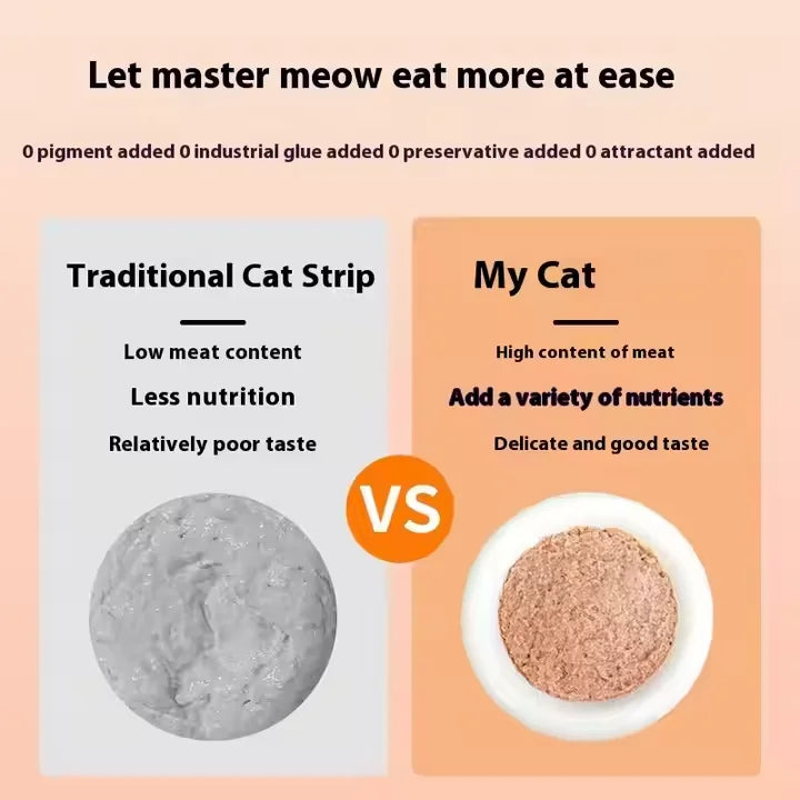 Cat Creamy Food Stick Treats – Mixed Flavors, Liquid Snack for Cats