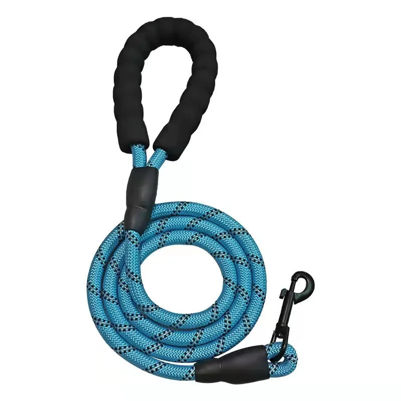 Heavy-Duty Reflective Dog Leash – Strong & Secure for Small, Medium, and Large Dogs