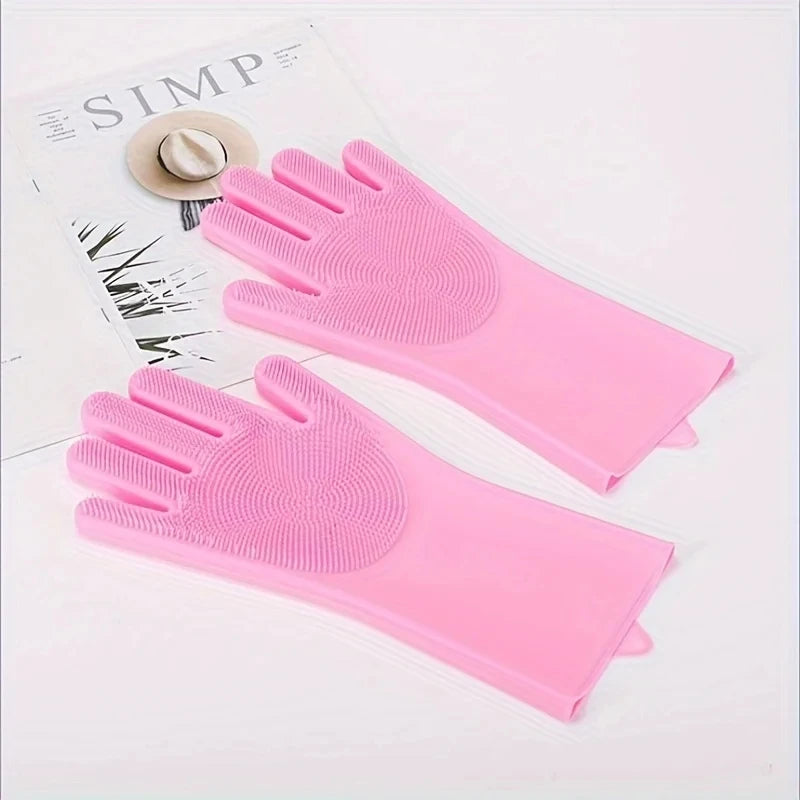 Silicone Pet Grooming & Bathing Glove