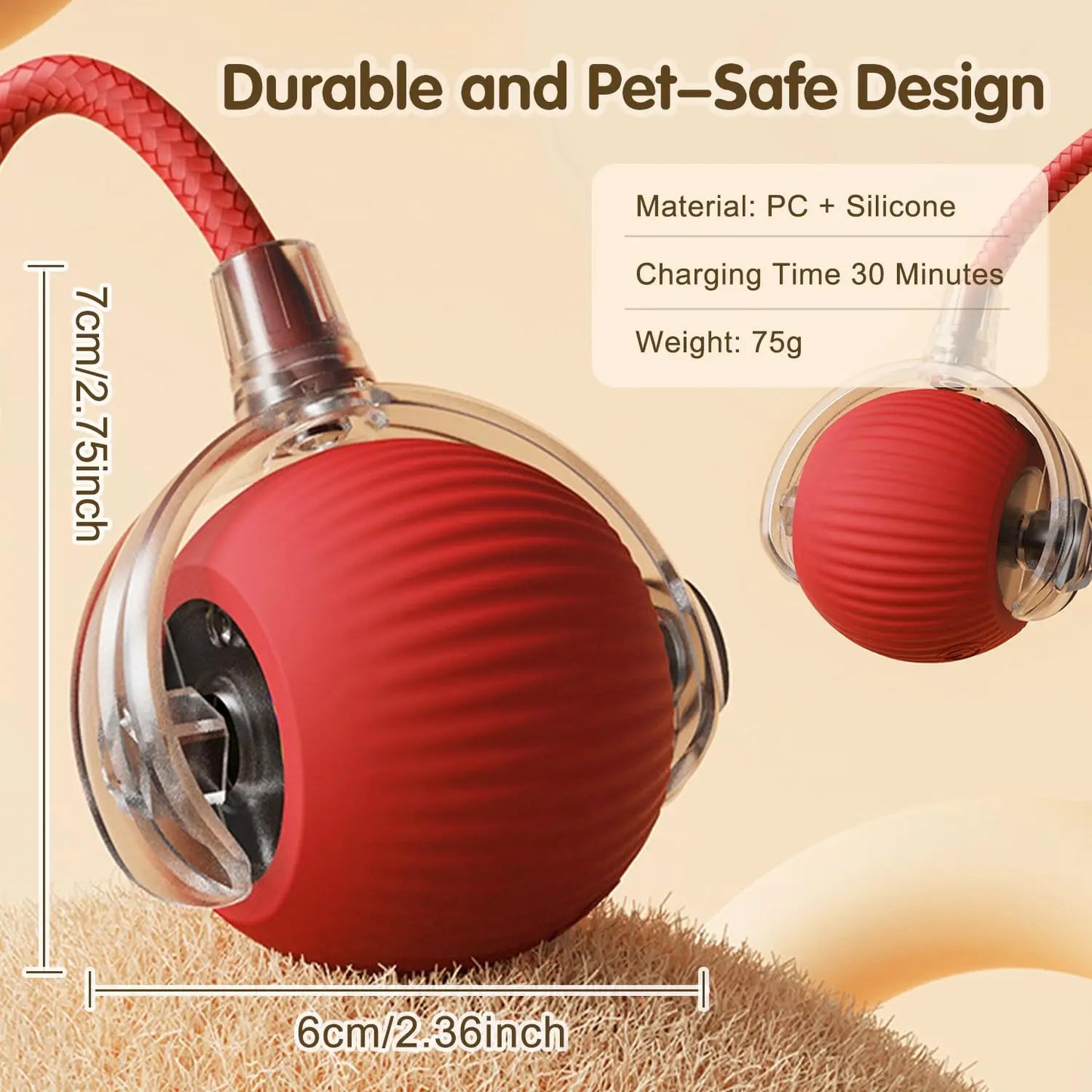 Rechargeable Smart Interactive Mouse Toy – Intelligent Fun for Curious Cats