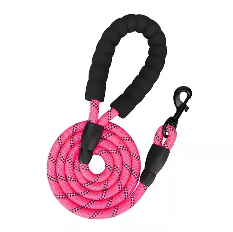 Heavy-Duty Reflective Dog Leash – Strong & Secure for Small, Medium, and Large Dogs