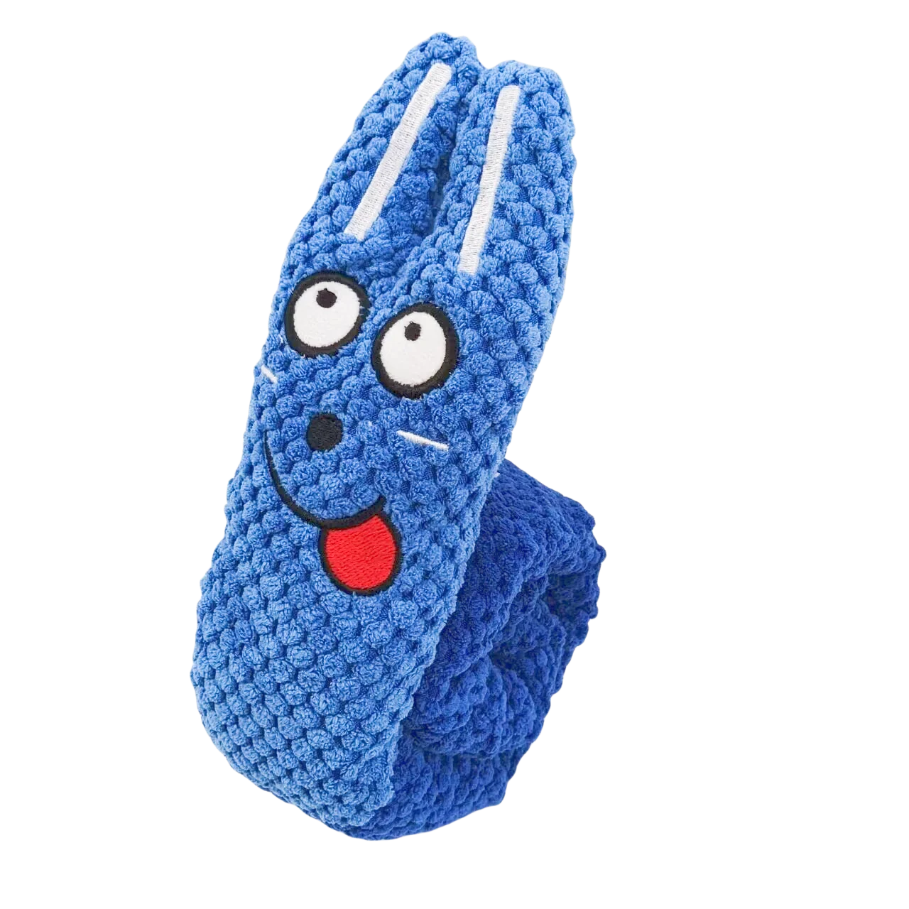 Dog Puzzle Feeder Toy – Plush, Squeaky & Foldable Snail Design