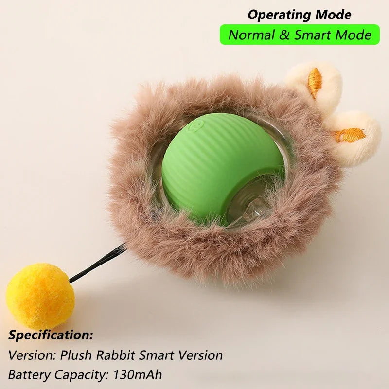 Rechargeable Smart Interactive Mouse Toy – Intelligent Fun for Curious Cats