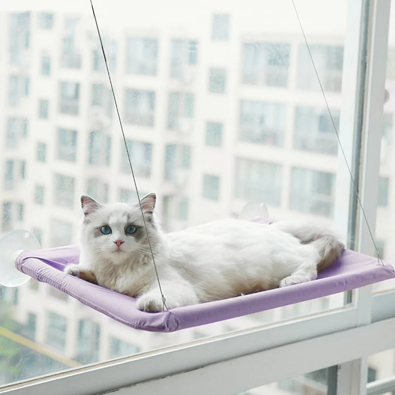 Window-Mounted Cat Hammock – Sunny Hanging Bed for Cats (Up to 20kg)