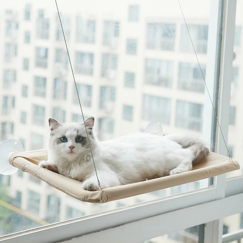 Window-Mounted Cat Hammock – Sunny Hanging Bed for Cats (Up to 20kg)