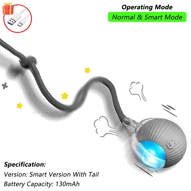 Rechargeable Smart Interactive Mouse Toy – Intelligent Fun for Curious Cats