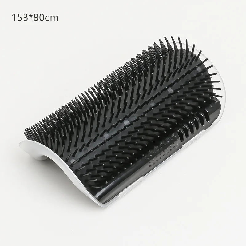 Cat Self-Grooming Massage Comb – Wall-Mounted Brush for Hair Removal & Relaxing Rubs
