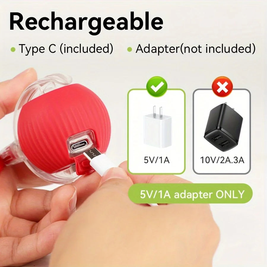 Rechargeable Smart Interactive Mouse Toy – Intelligent Fun for Curious Cats