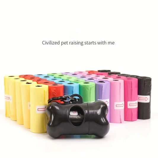 15 pcs/Roll Dog Poop Bags