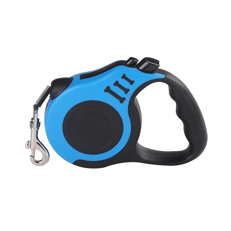 Retractable Dog Leash – 3M/5M Durable Nylon Lead for Small, Medium & Large Pets