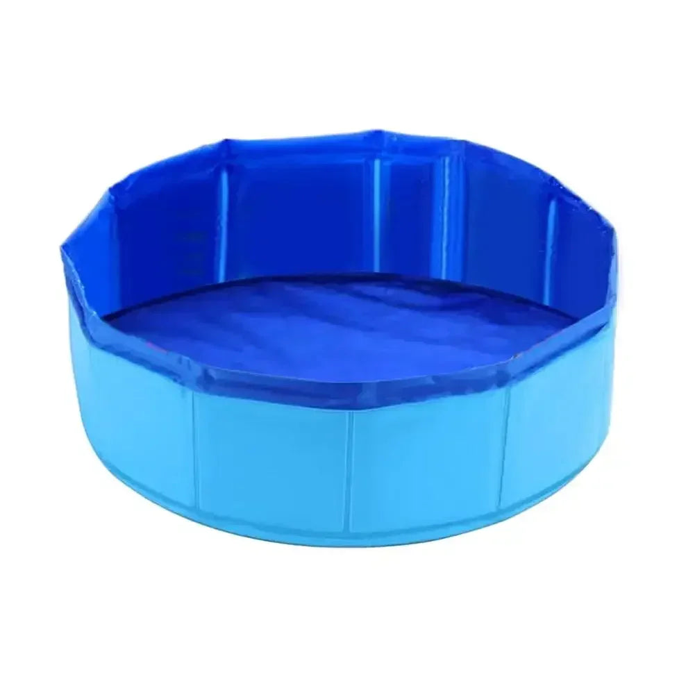 Foldable Cat & Dog Pool – Fun Summer Water Bath Tub with Turtle, Starfish & Octopus Design