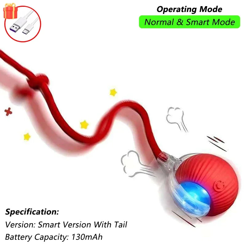 Rechargeable Smart Interactive Mouse Toy – Intelligent Fun for Curious Cats