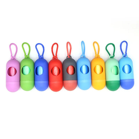 Capsule-Shaped Dog Poop Bag Holder