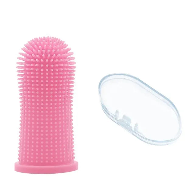 Super Soft Silicone Pet Finger Toothbrush