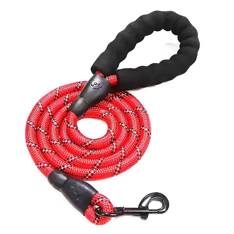 Heavy-Duty Reflective Dog Leash – Strong & Secure for Small, Medium, and Large Dogs
