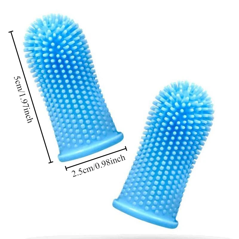 Super Soft Silicone Pet Finger Toothbrush