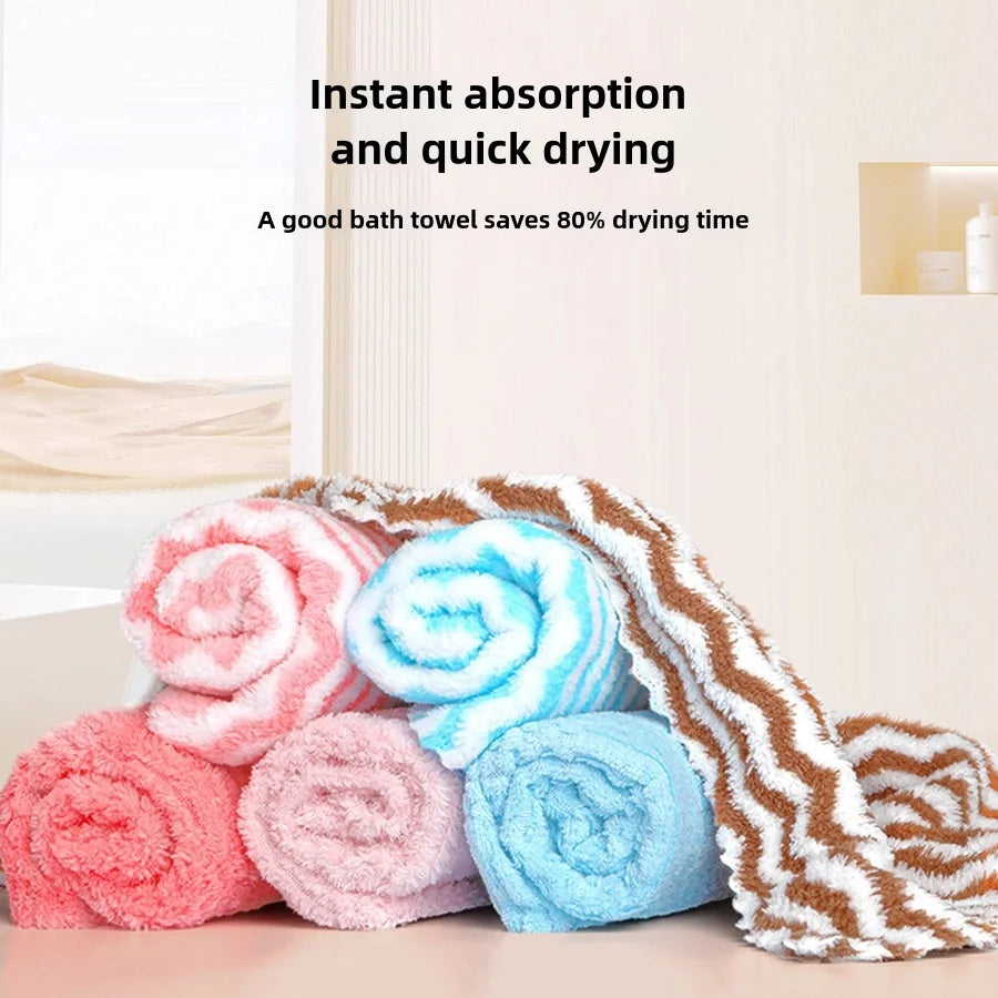 Pet Absorbent Bath Towel – Quick-Drying, Thick & Soft for Dogs and Cats