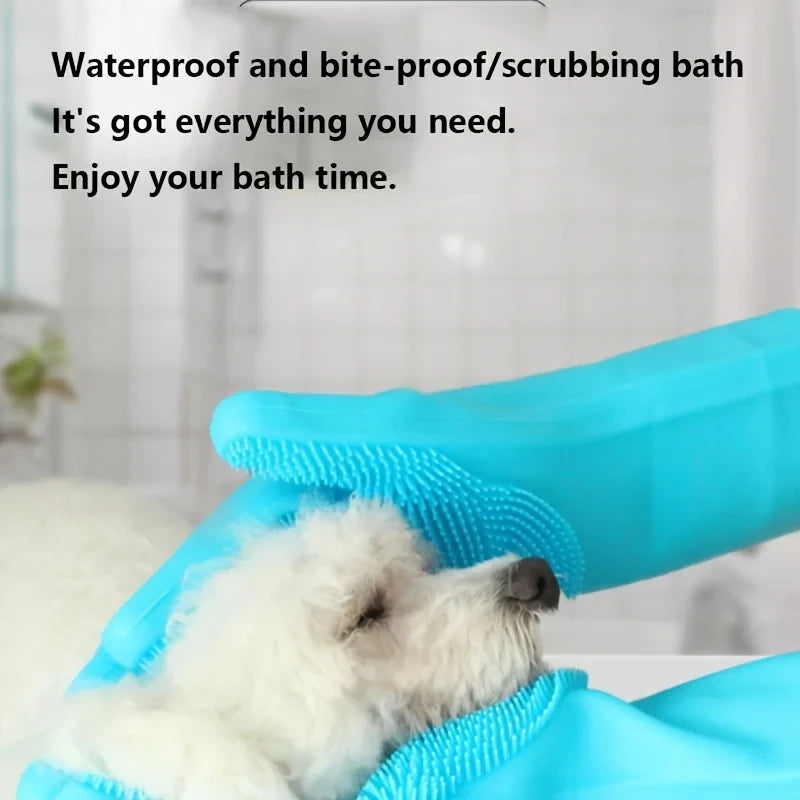 Silicone Pet Grooming & Bathing Glove