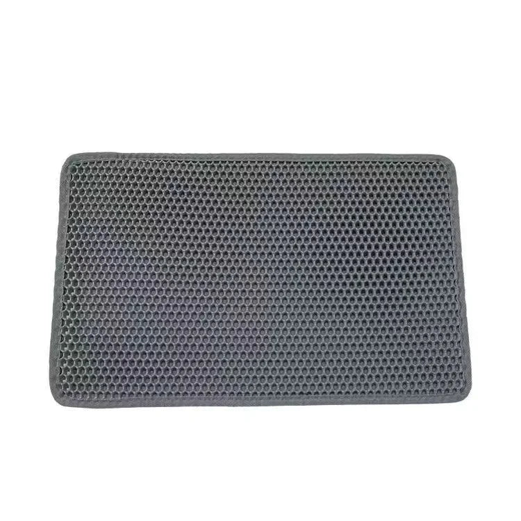 Double-Layer Waterproof Cat Litter Mat – Non-Slip, Easy-Clean Pad with Bonus Gift