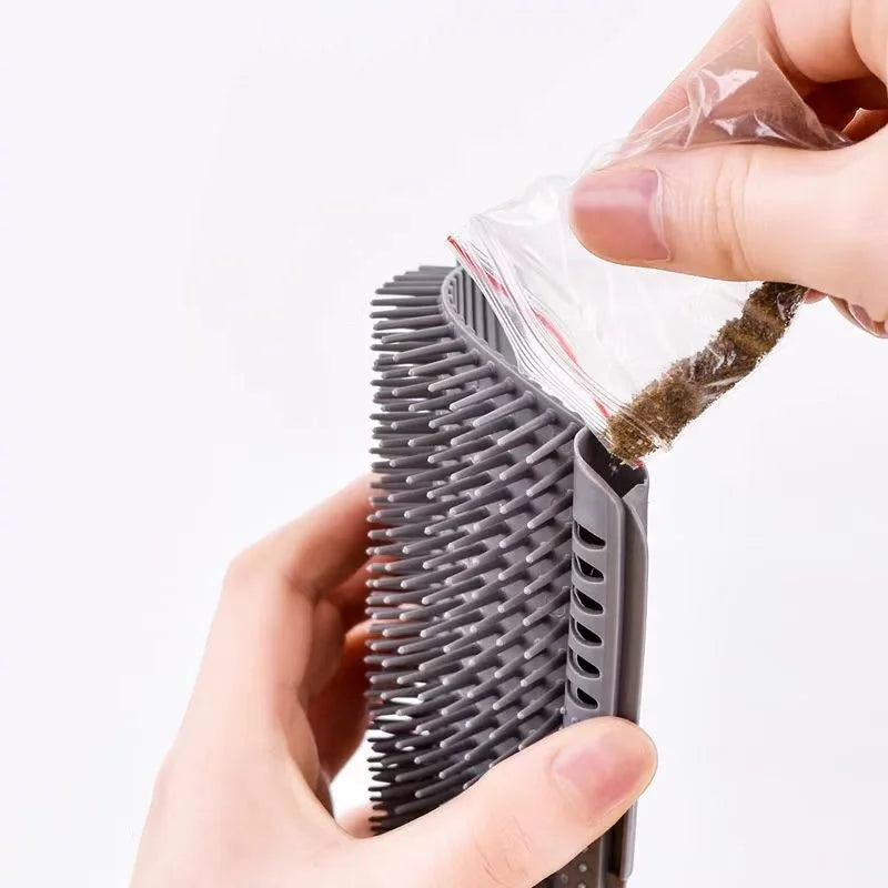 Cat Self-Grooming Massage Comb – Wall-Mounted Brush for Hair Removal & Relaxing Rubs