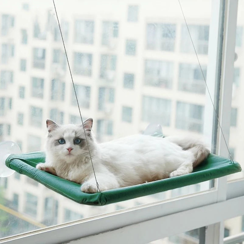 Window-Mounted Cat Hammock – Sunny Hanging Bed for Cats (Up to 20kg)
