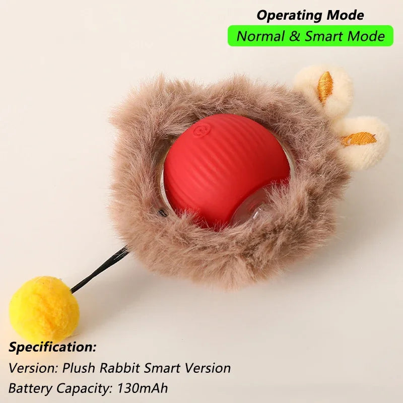 Rechargeable Smart Interactive Mouse Toy – Intelligent Fun for Curious Cats