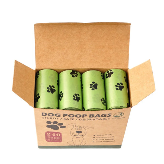 240 Dog Poop Bags (16 Rolls)