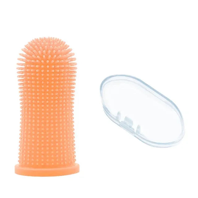 Super Soft Silicone Pet Finger Toothbrush
