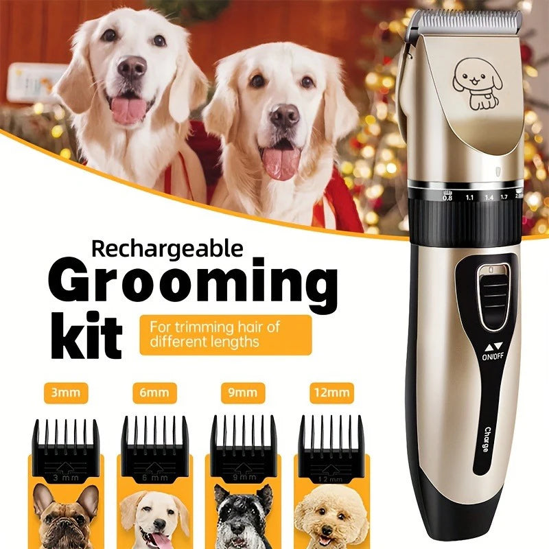 Pet Hair Trimmer Kit – Electric Precision Clippers for Professional Grooming at Home