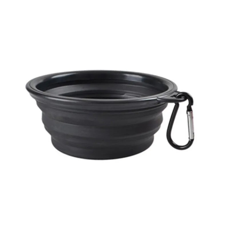 Portable Silicone Pet Food & Water Bowl – Durable, Collapsible & Travel-Friendly
