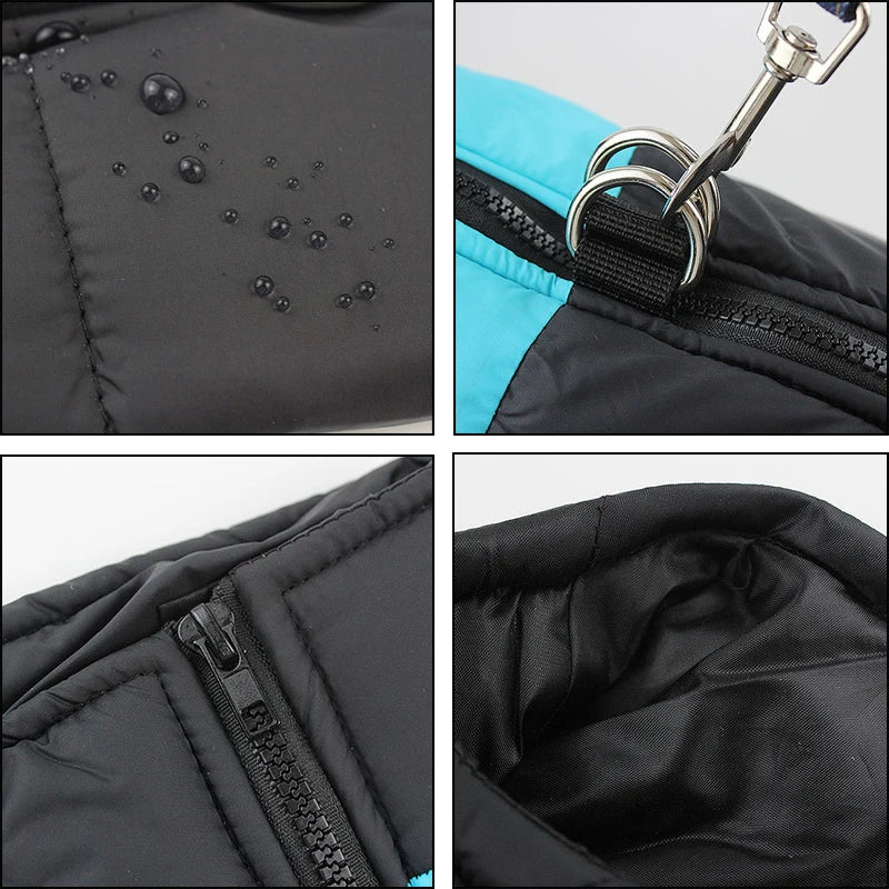 Winter Dog Coat – Waterproof, Warm Vest Jacket for Small, Medium & Large Dogs