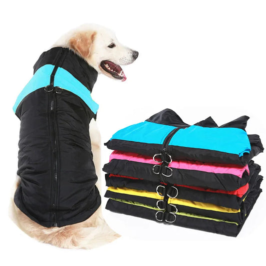 Winter Dog Coat – Waterproof, Warm Vest Jacket for Small, Medium & Large Dogs