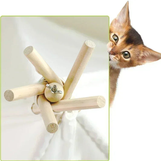 Pet Teepee Tent – Cozy Indoor House for Cats & Small Dogs with Cushion & Blackboard Sign