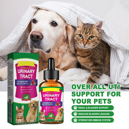 Pet Care Drops – 60ml Pain & Discomfort Relief Formula for Cats and Dogs
