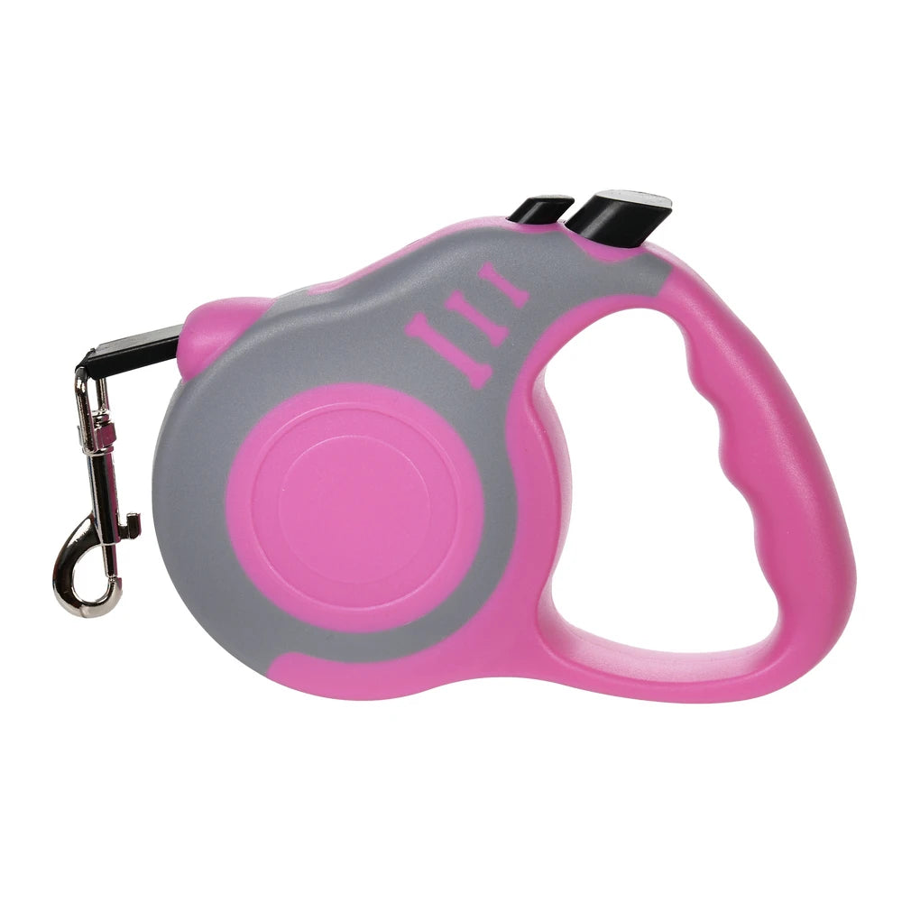Automatic Retractable Pet Leash – 3M/5M Strong Nylon Lead for Small & Medium Dogs and Cats