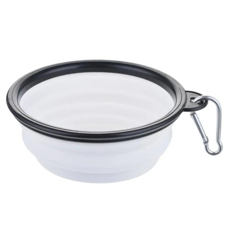 Portable Silicone Pet Food & Water Bowl – Durable, Collapsible & Travel-Friendly