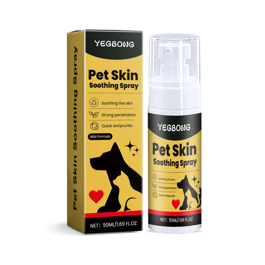 Pet Skin Care Spray – Soothing Relief for Itching, Fleas & Minor Wounds