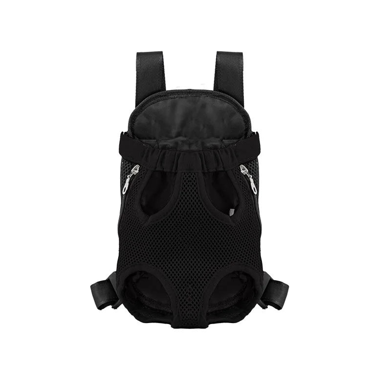 Double Shoulder Pet Carrier Backpack – Breathable & Portable Travel Bag for Small Dogs and Cats
