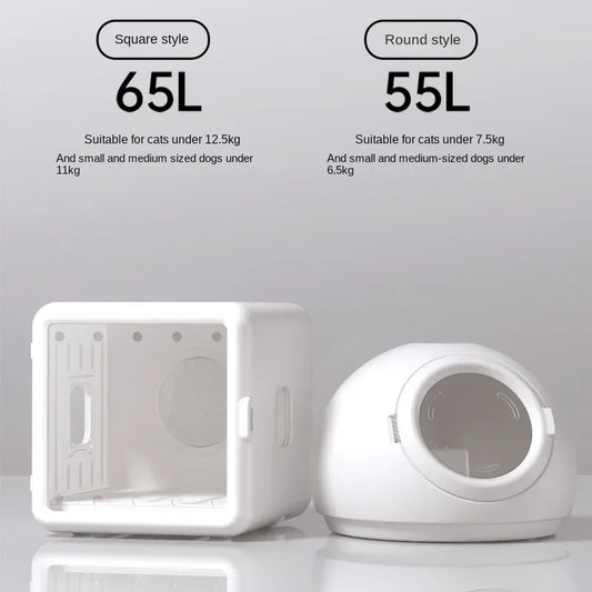 Smart Pet Drying Box – Automatic Temperature Control & Water Sterilization Dryer for Cats & Dogs